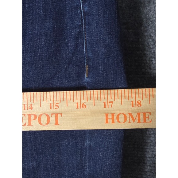 Lauren Ralph Lauren Jeans‎ Womens Size 8 Blue Denim Straight Leg Casual Classic - Picture 5 of 10